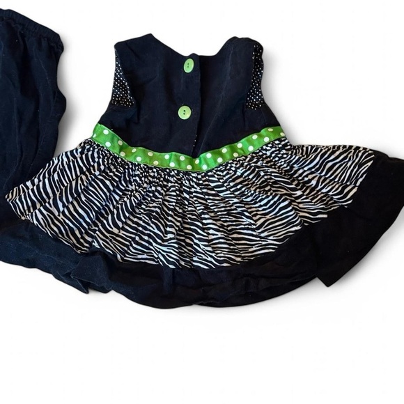 Smartie Britches- Versatile Boutique Two-Piece Outfit - Size 3T - Picture 4 of 9